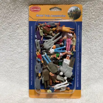 Evemodel 경치 컬렉션 철도 모형 디오라마 인간 미니 피규어