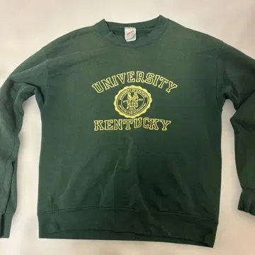 UNIVERSITY KENTUCKY 맨투맨 M 다크 그린
