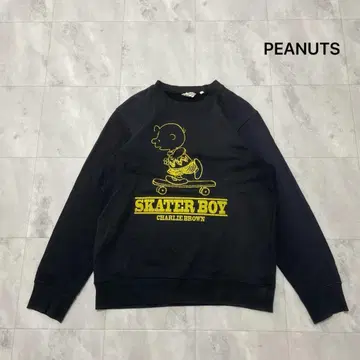 피넛 맨투맨 트레이닝복 긴팔 스트릿 스누피 SK8