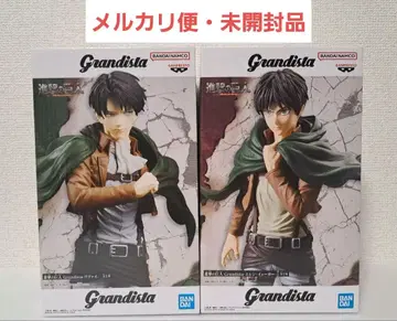 [ 익명 배송 ] 진격의 거인 그란디스타 리바이&예거