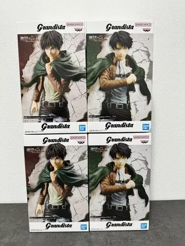 진격의 거인 Grandista 리바이 엘렌 피규어 4개 세트