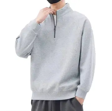 트레이닝복 하프 지퍼 맨투맨 남성용 긴팔 풀오버 상의