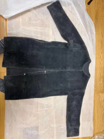 그레이 플리스 자켓 사이즈 38