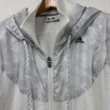 adidas 아디다스 나일론 니트 후드티 블루종 골프 의류