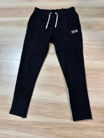SY32 by SWEET YEARS 조거 팬츠 블랙 맨투맨 L