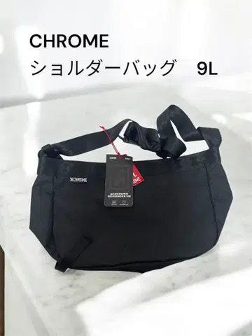 [ 새상품 ] 크롬 뉴스 페이퍼 메신저 백 9L 사이즈