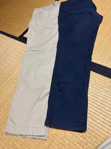 [ 구제 의류 ] GAP 치노 팬츠 네이비 베이지 2개 세트