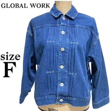A152 글로벌 워크 [ F ] 데님 자켓 G 면 100%