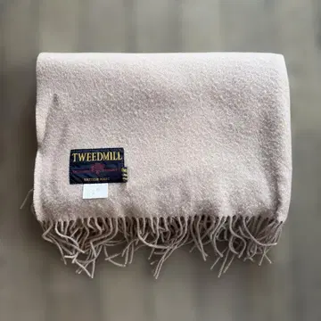 [ TWEEDMILL/트위드밀 ] 트위드 스톨 베이지