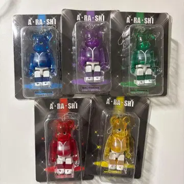 A RA SHI 베어브릭 5체 세트