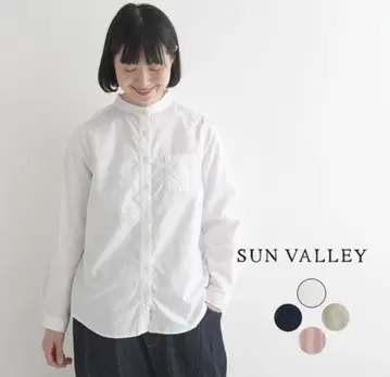 SUN VALLEY 화이트 셔츠 M 사이즈