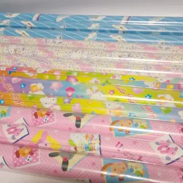 미사용 산리오 챠미키티 외 랩핑 페이퍼 2장입 x 12개