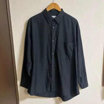 Graphpaper 블랙 긴팔 셔츠