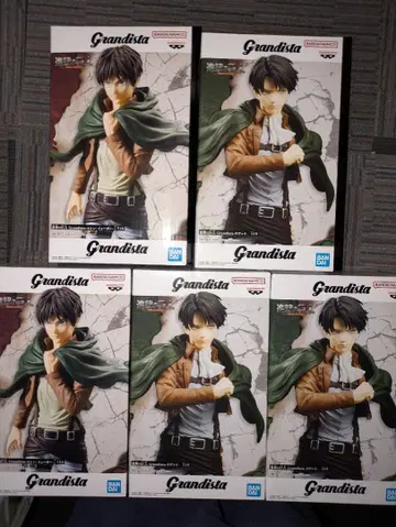 진격의 거인 Grandista 리바이 엘렌 5체 세트