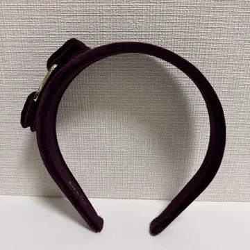 FERRAGAMO 페라가모 머리띠 벨벳