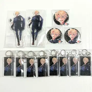 열강전선 마루쿠지 에이덴 아크릴 스탠드, 아크릴 키링, 캔뱃지 13종