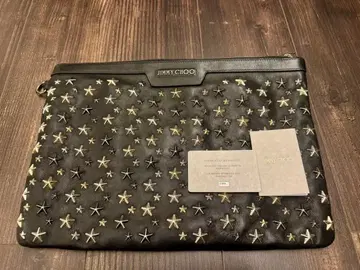 지미추 블랙 클러치백