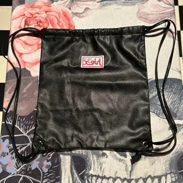 X-girl PU leather bag pack