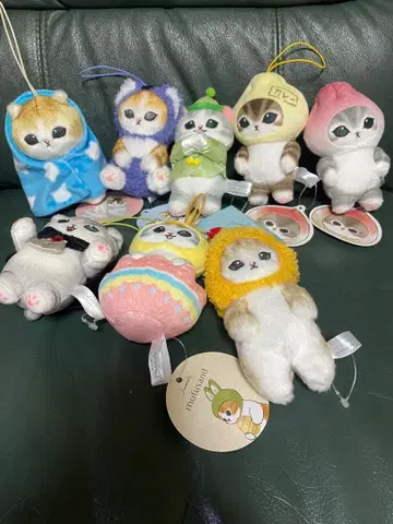 모프 샌드 봉제 인형 마스코트 스트랩 모음