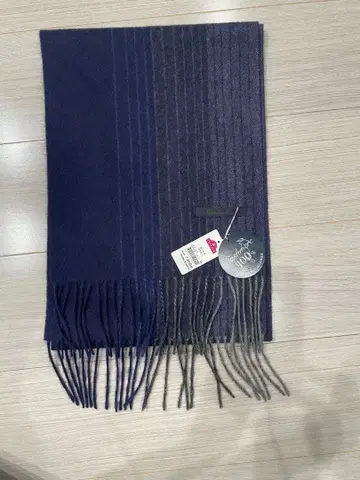 미사용 새상품 TOPVALU 캐시미어 머플러