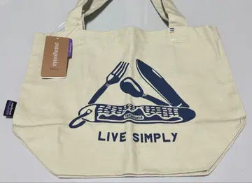 patagonia LIVE SIMPLY 토트백