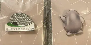 [ 만국 박람회 한정판 ] 전력관 핀 배지 2개 세트