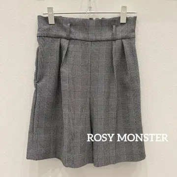 체크 무늬 하프 팬츠 M 사이즈