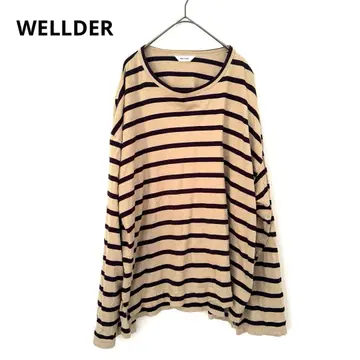 웰더 보더 티셔츠 롱 T WELLDER