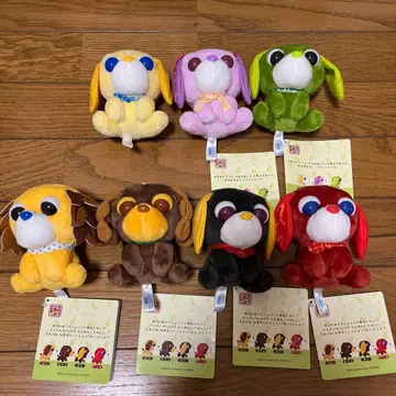오차이누 마스코트 봉제 인형 7종 세트