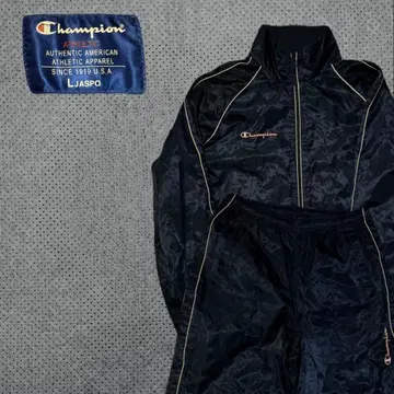 [ 90s ] Champion 셋업 나일론 자켓