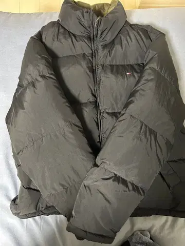 TOMMY HILFIGER 다운 자켓 블랙