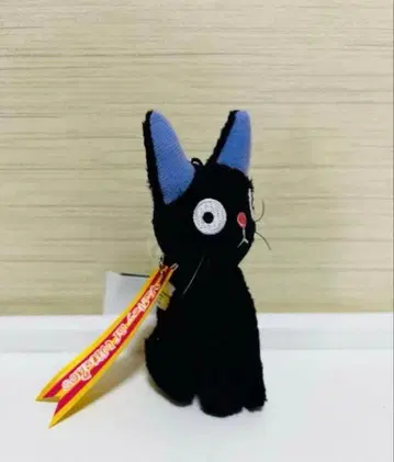 지브리 파크 한정판 마녀 배달부 키키 지지 검은 고양이 봉제 인형 키링