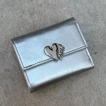 KYRN wallet kaoyorinakami silver 카오요리나카미