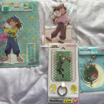 닌타마 란타로 아크릴 스탠드 스마트폰 링 아크릴 키링 젠포지 잇사쿠
