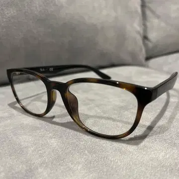 레이밴 패션 안경 브라운/블랙