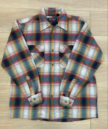 WARE HOUSE 체크 무늬 긴팔 셔츠