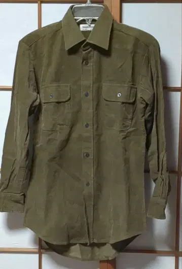 SpadeMashie 올리브 긴팔 셔츠 M