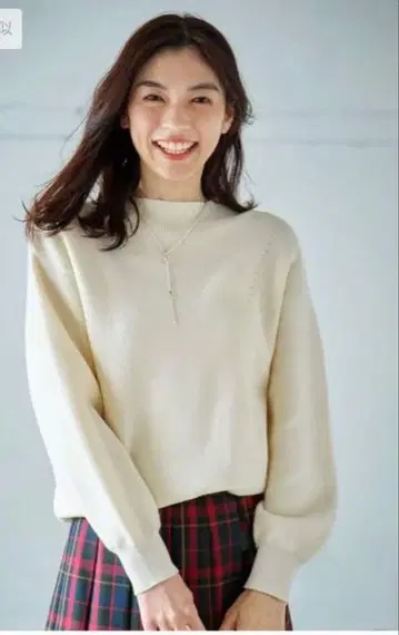 [세탁기 사용 가능] 소프트 터치 폴리에스테르 니트