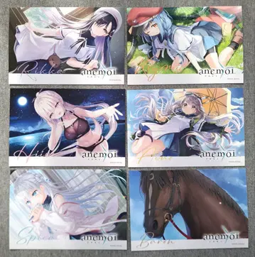 anemoi 엽서 전 6종 세트 낱개 판매 가능