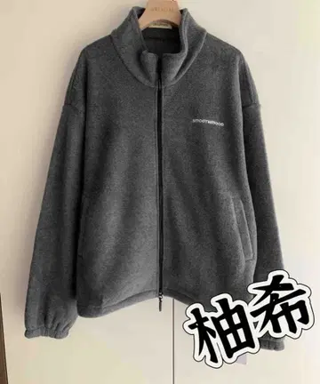 SMOOTHMOOD 플리스 자켓 그레이 YX
