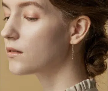 아가트 클레어 체인 귀걸이 아메리칸 귀걸이 10k 새상품급