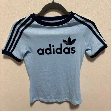 adidas JC7704 라이트 블루 셔츠