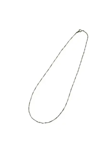 Italiy 750 각인 스크류 체인 목걸이