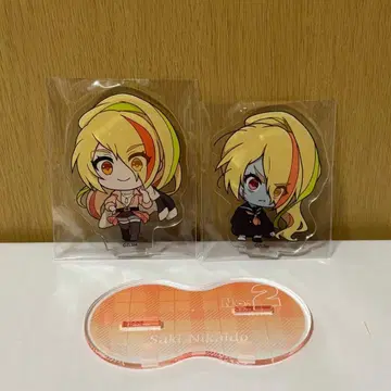 좀비랜드 사가 페어 아크릴 스탠드 사키 핸즈