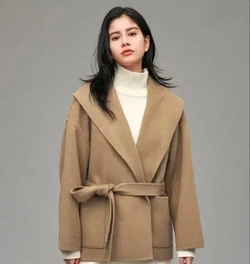 uncrave 후디드 숏코트