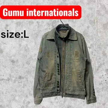 Gumu internationals 데님 자켓 L 사이즈