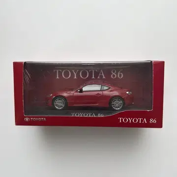 도요타 86 컬러 샘플 미니카