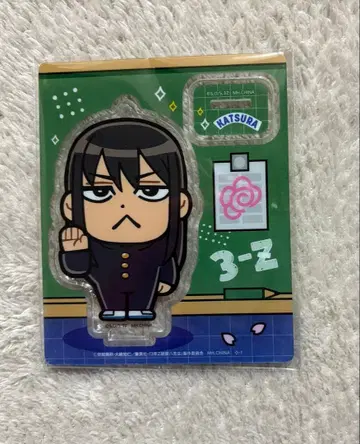 3학년 Z반 긴파치 선생님 오카와 부쿠부 청춘 아크릴 마스코트 카츠라