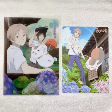 나츠메 우인장 부록 클리어 파일 책받침 냥코 선생님