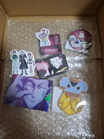 히소카 굿즈 세트